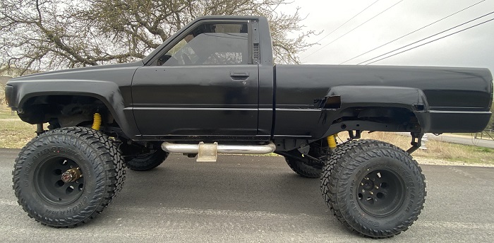 ez does it custom toyota truck lifted off road